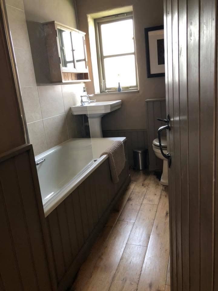 A private bathroom at the venue